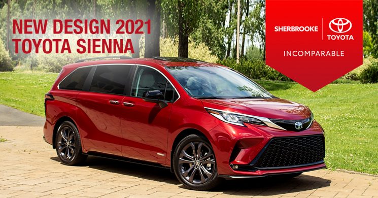 New Design 2021 Sienna From Toyota