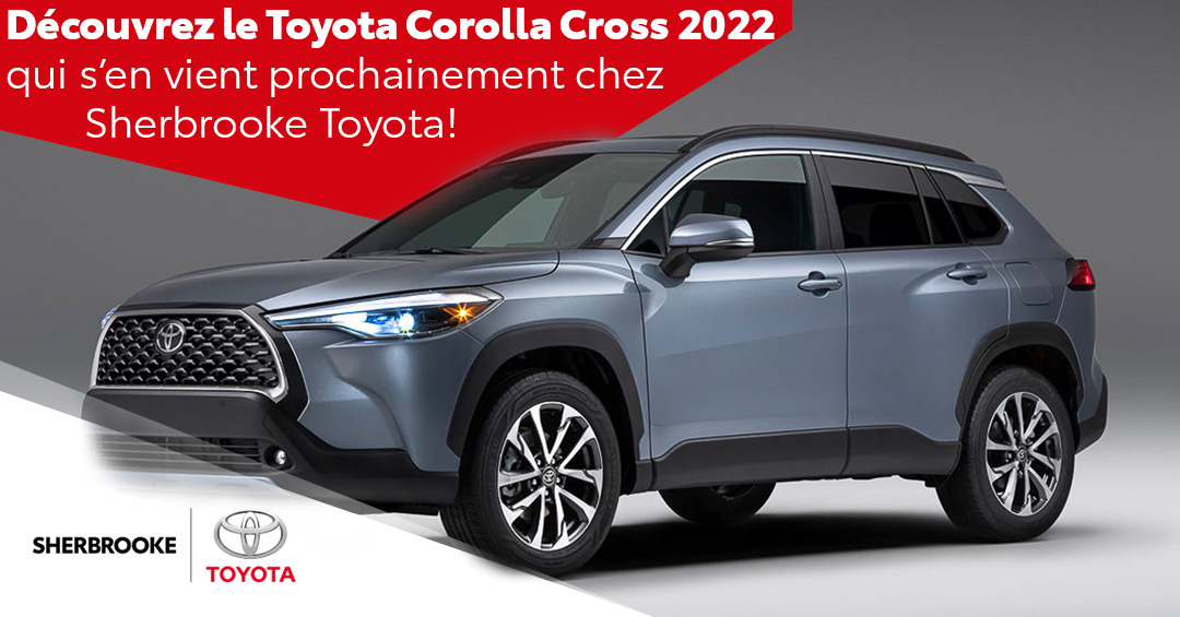 Decouvrez le Toyota Corolla Cross 2022