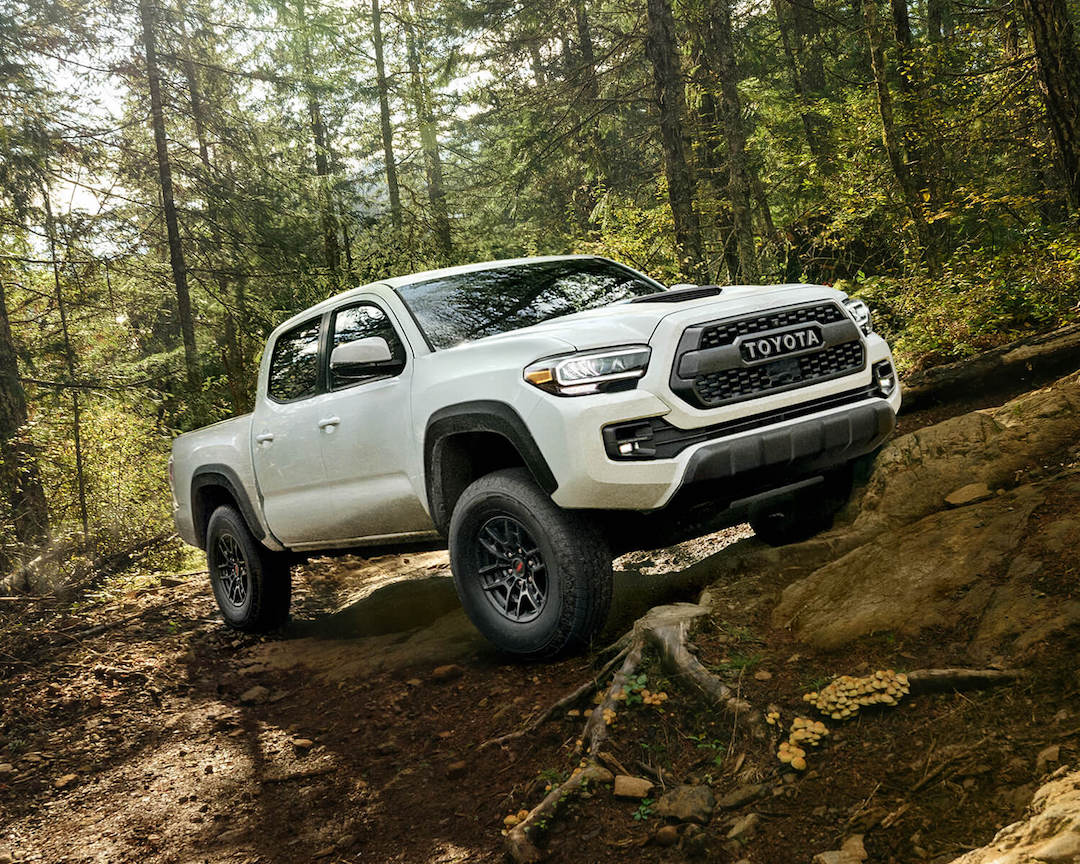La puissance du Toyota Tacoma TRD 2022 en montant une colline