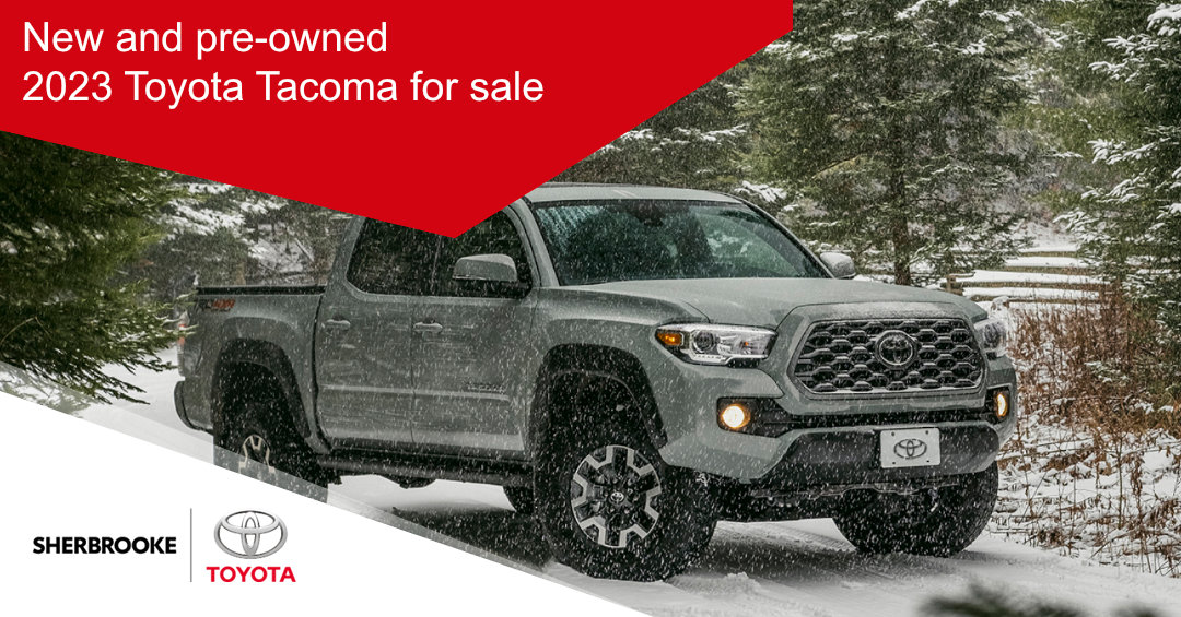 Image entete tacoma Sherbrooke Toyota en 2