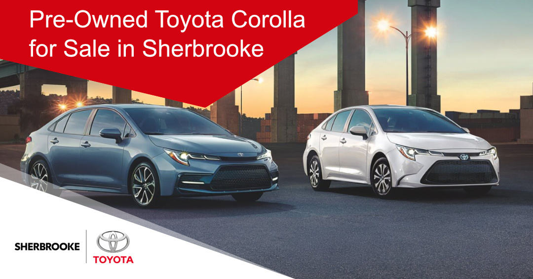 Pre-Owned Toyota Corolla for Sale in Sherbrooke